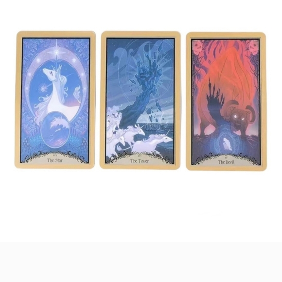 The Last Unicorn Tarot Cards New Unopened - Picture 3 of 5